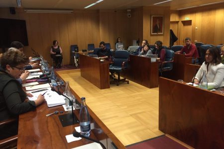 Primera Comparecencia en la Comisión Parlamentaria. Asamblea de Madrid.