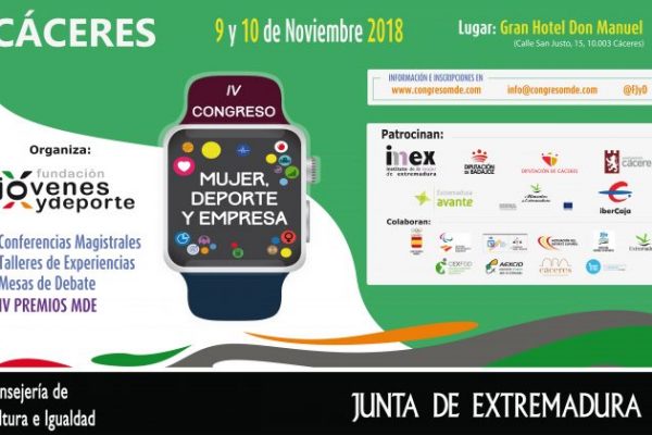 IV Congreso Mujer, Deporte y Empresa. Fundación JyD