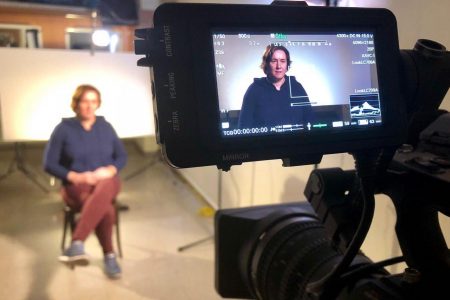 Rodamos para “Sense Ficció” Pilar Calvo en el nuevo documental de Laia Mestre