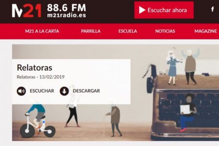 Relatoras. El programa de M21 que se estrena el día de la radio con Mar Mas