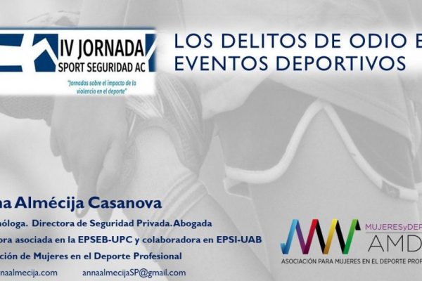 IV Jornada Sport Seguridad AC. Gran Canaria. Anna Almécija