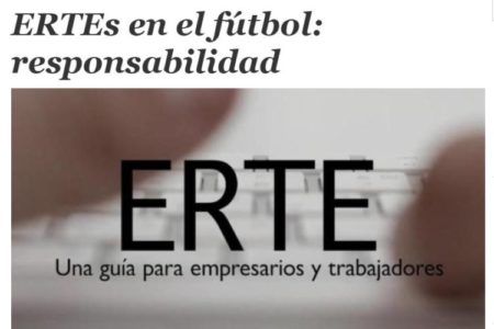 ERTEs en el fútbol: responsabilidad. María José López
