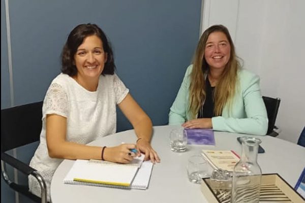 Reunión de la delegación balear con el IBDona. Marta Lliteras