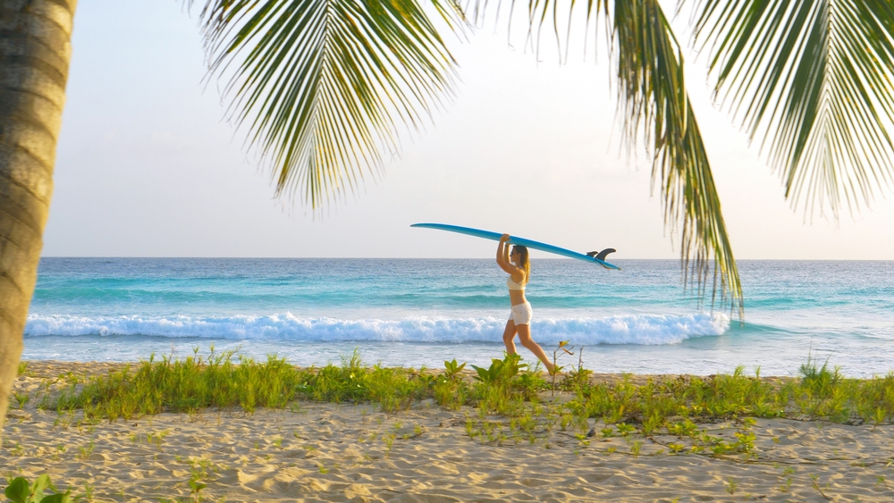 Mujeres surfistas
