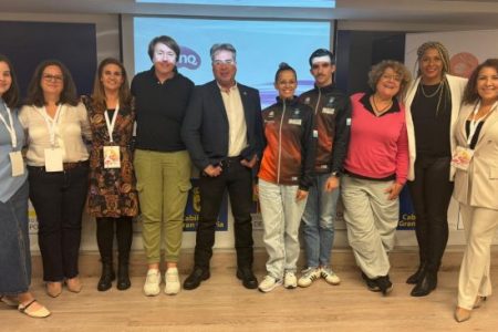 III Jornada Sportí de Deporte Femenino 2024. Pilar Calvo y Mar Mas
